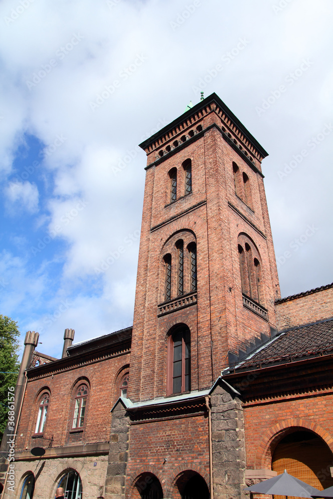 Fototapeta premium Oslo - old architecture