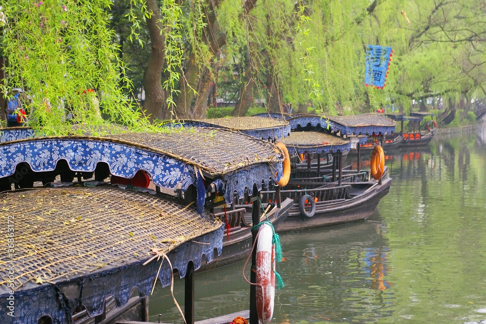 Obraz premium Nanxun water village town, it is one of the six most famous wate