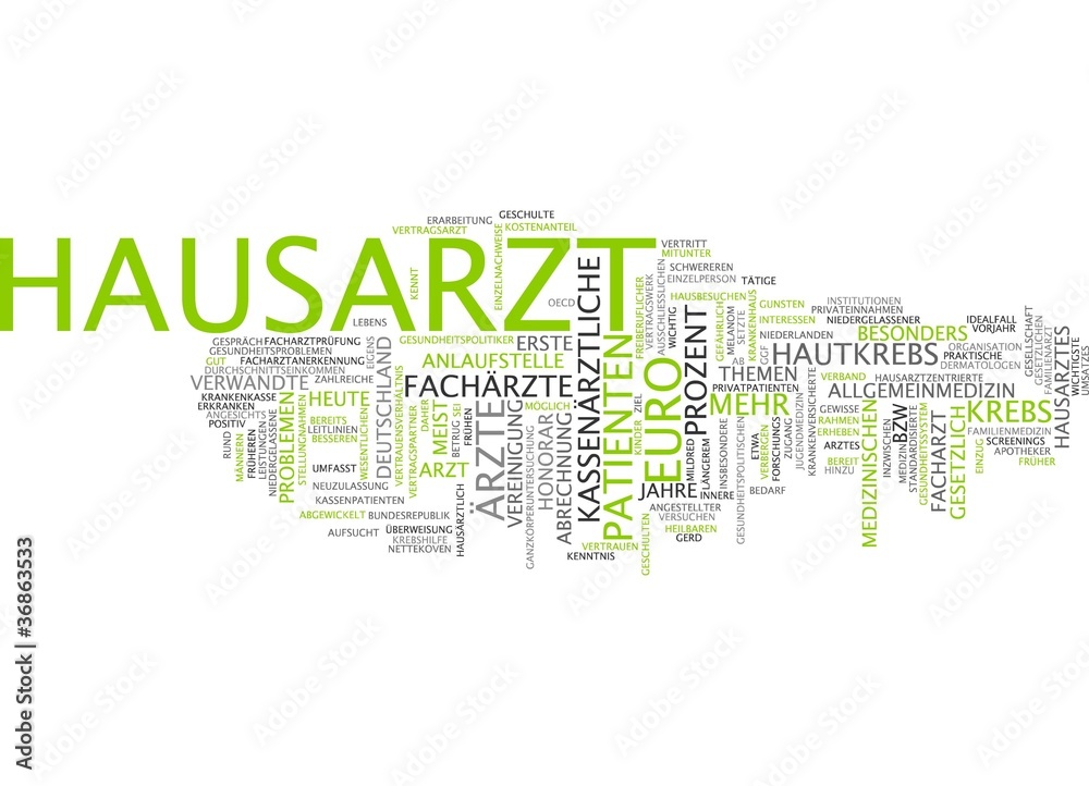 Fototapeta premium Hausarzt