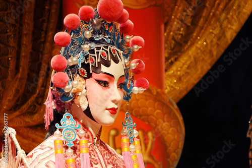 Fototapeta Cantonese opera dummy