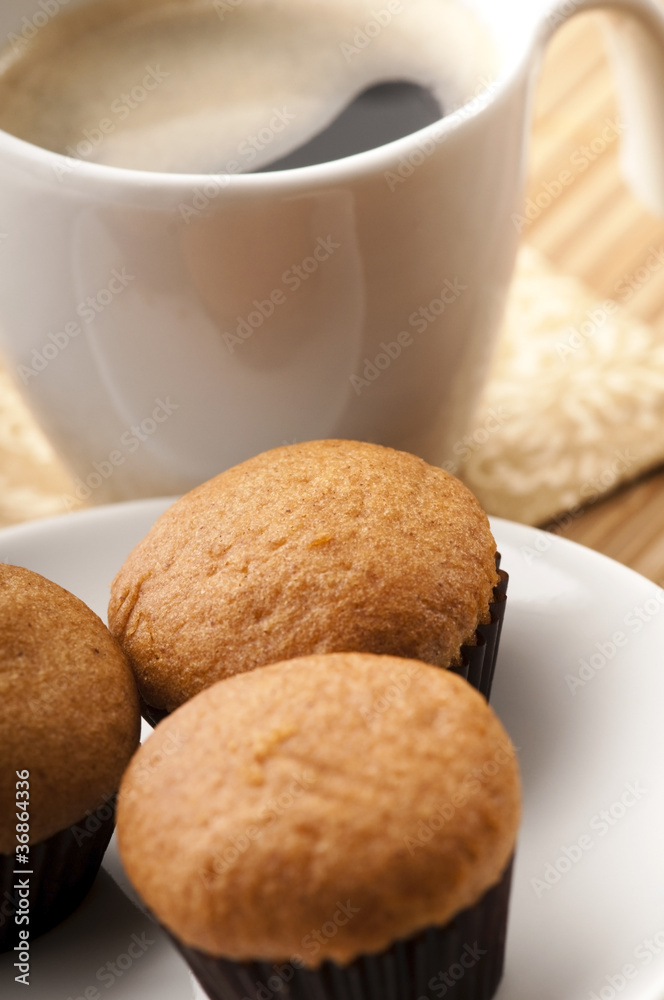 Coffee and cinnamon muffins Coffee and cinnamon muffins