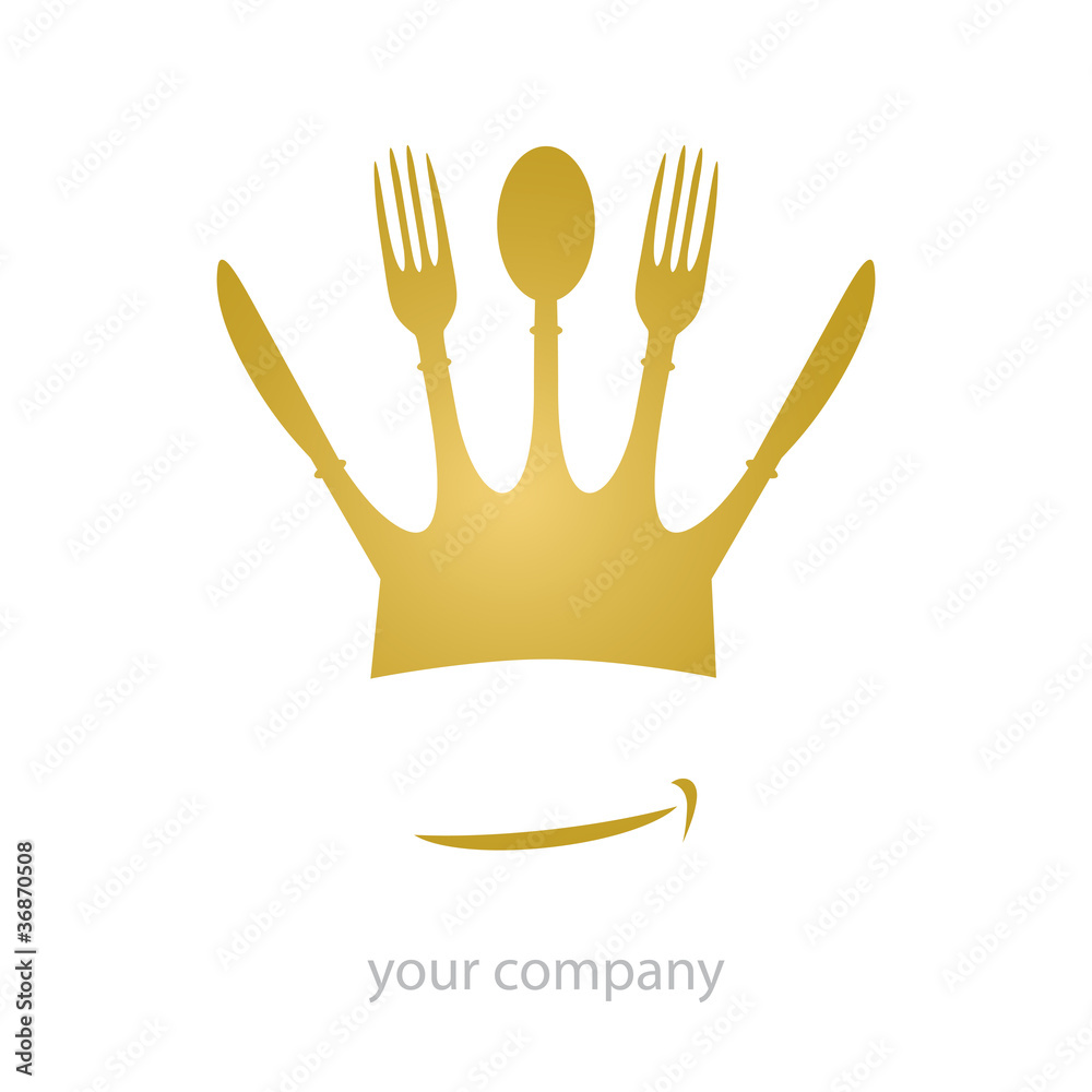 Fototapeta premium logo cuisine
