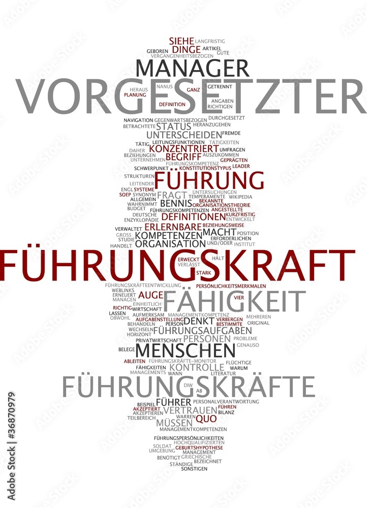 Fototapeta premium Vorgesetzter