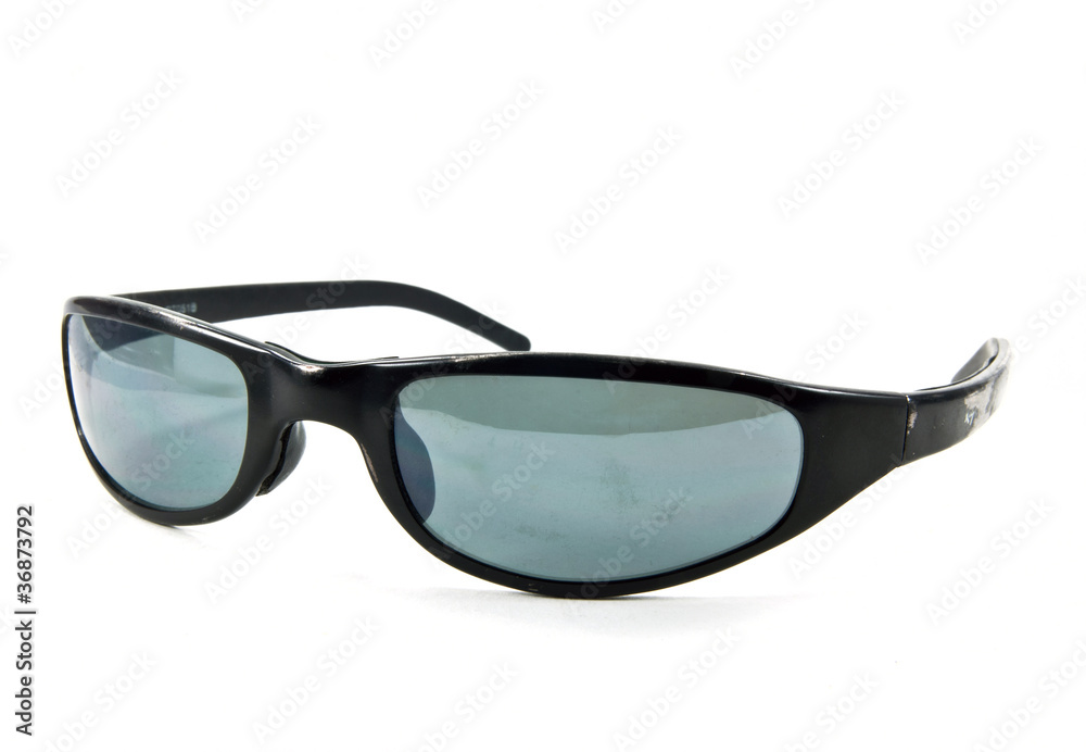 Old black sunglasses