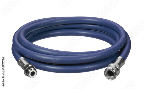 blue air hose