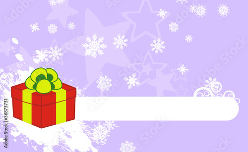xmas gift box background5