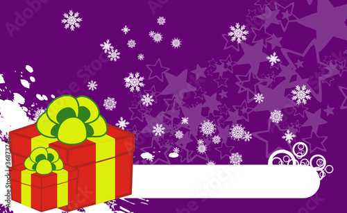 xmas gift box background1