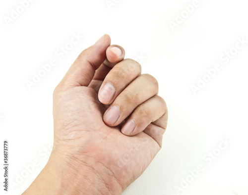 Clean hand