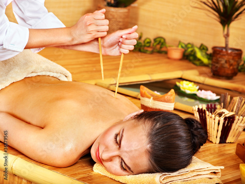 Bamboo massage.