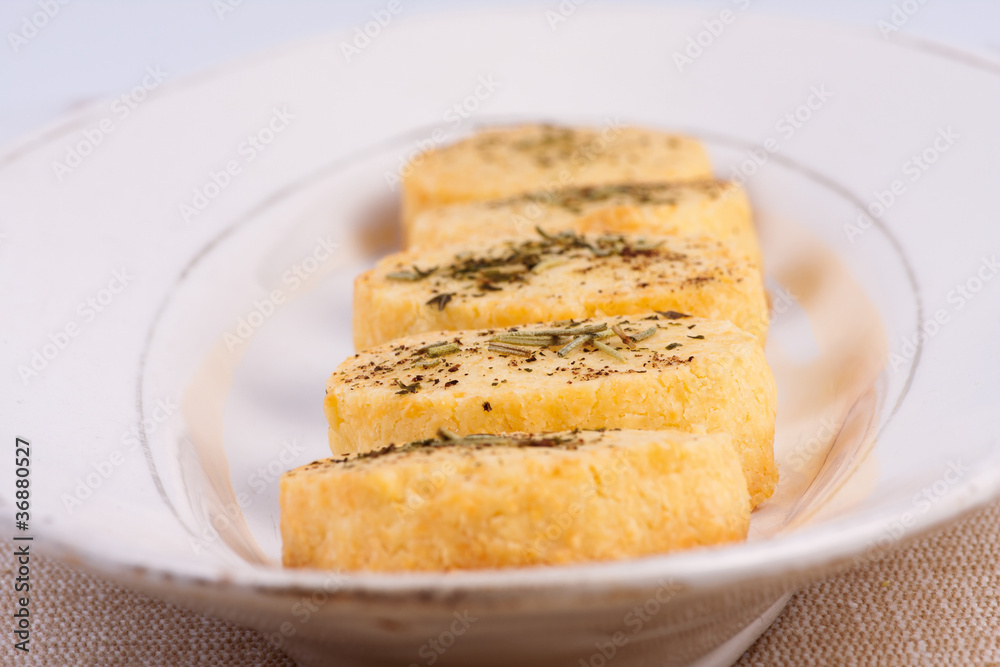 Freshly Parmesan cheese biscuits Freshly Parmesan cheese biscuits