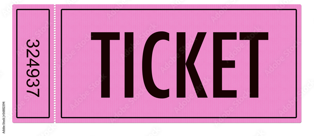 Fototapeta premium ticket rose