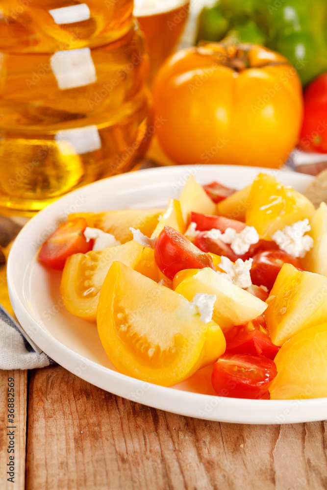 fresh tomato salad