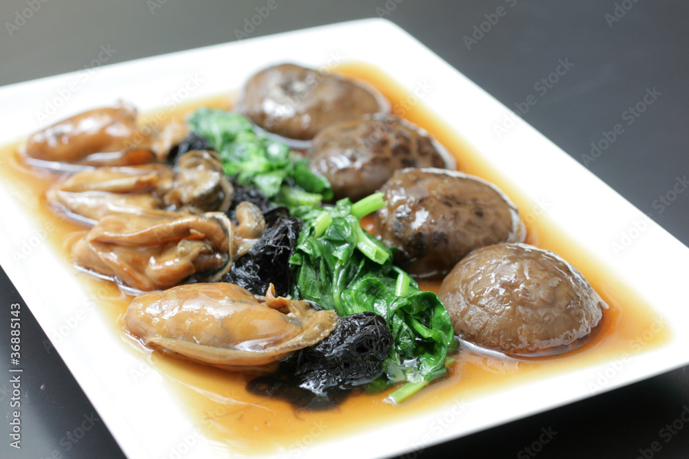Chinese festive edible fungus delicacy Chinese festive edible fungus delicacy