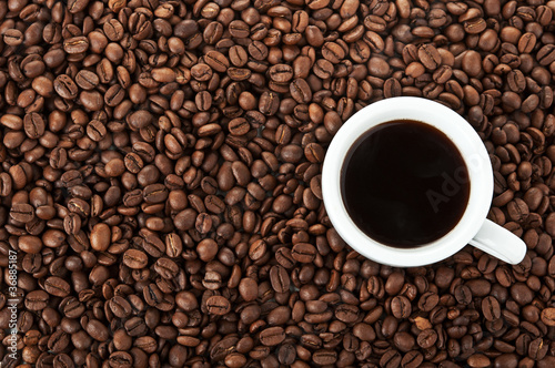 coffee beans background