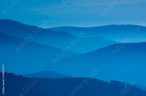 Foggy Morning in the Mountains © Gyula Gyukli