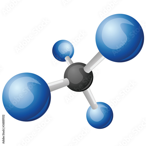 CH4 methane  molecule