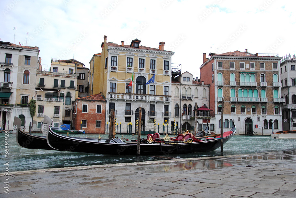 Grondole à Venise