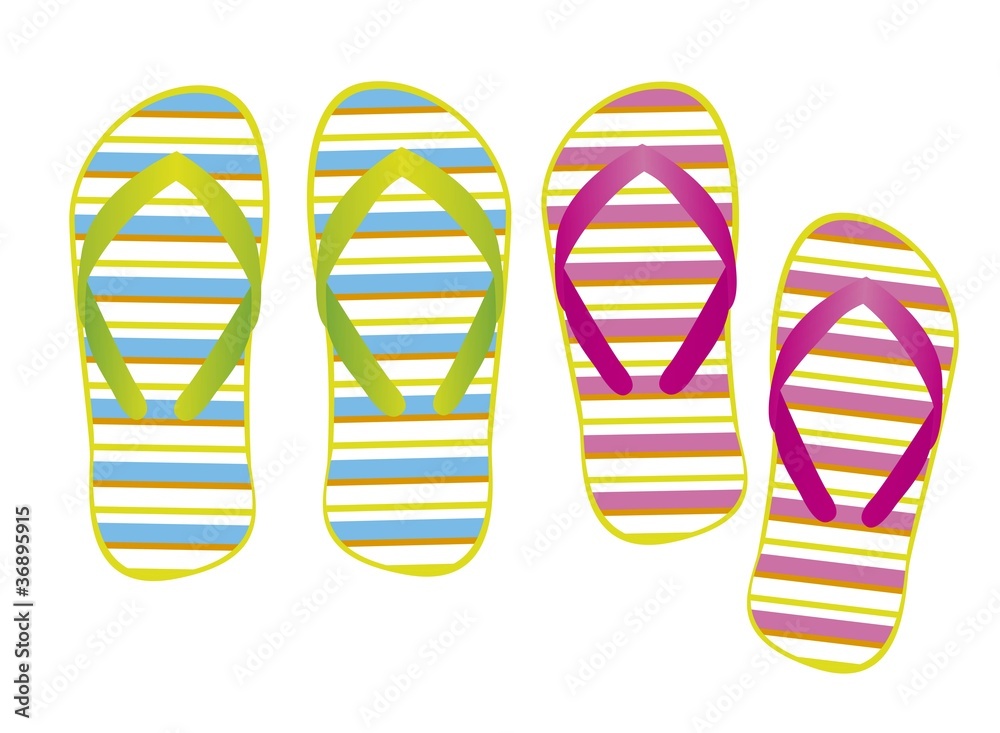 flip flops vector flip flops vector
