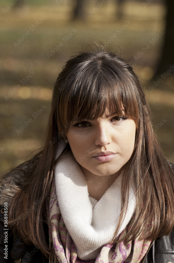 Beautiful woman portrait