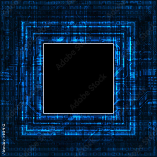 modern technology theme vector banner. eps10