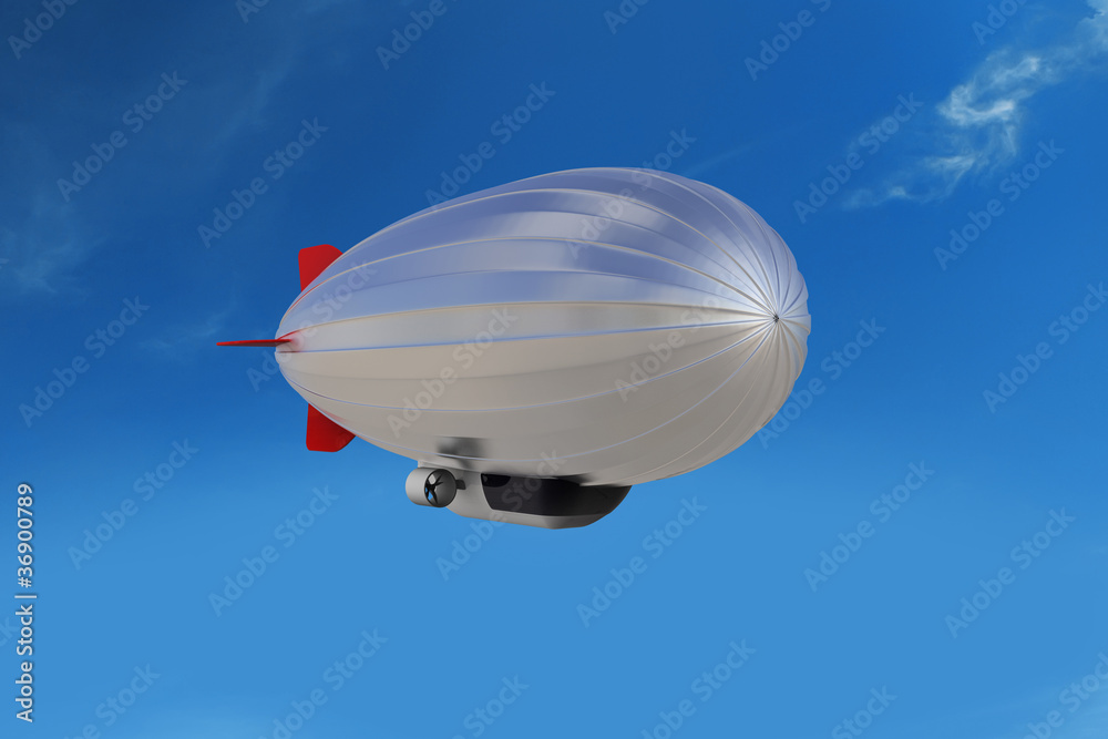 Zeppelin als Werbefläche Zeppelin als Werbefläche