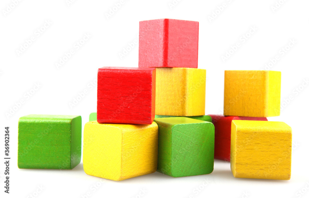 Wooden building blocks Wooden building blocks