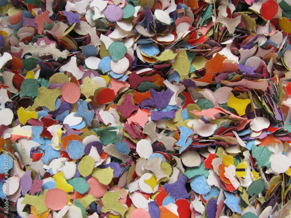 Obraz premium confettis