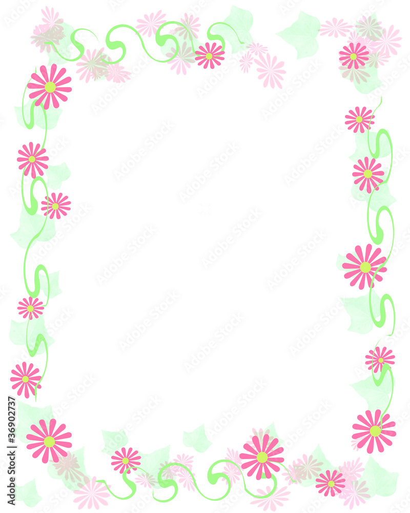 pink petals poster