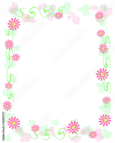 pink petals poster
