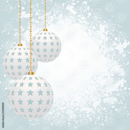 Blue Christmas background