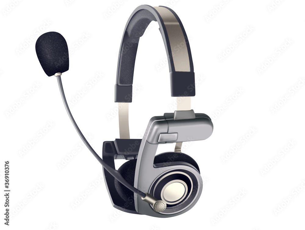 headset with microphone headset with microphone