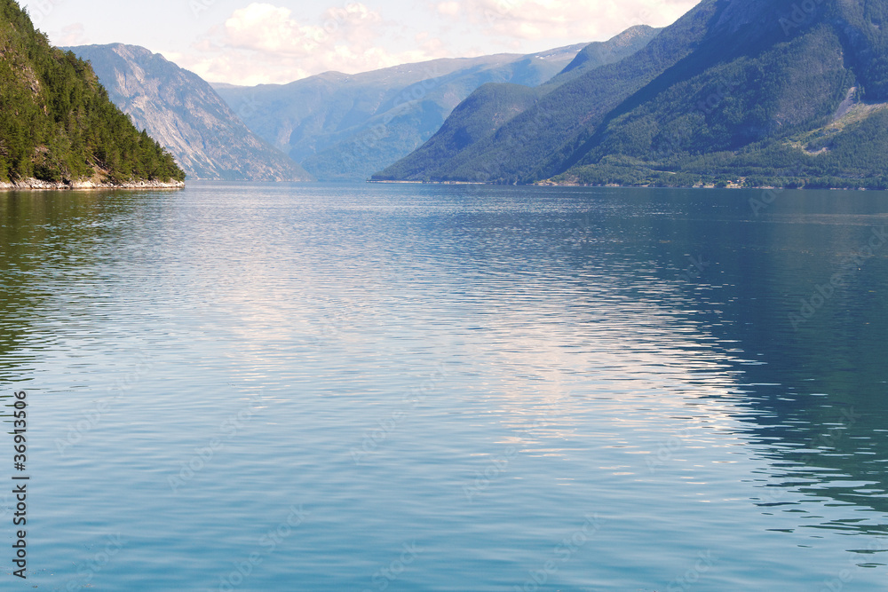 Fjord in Norway.