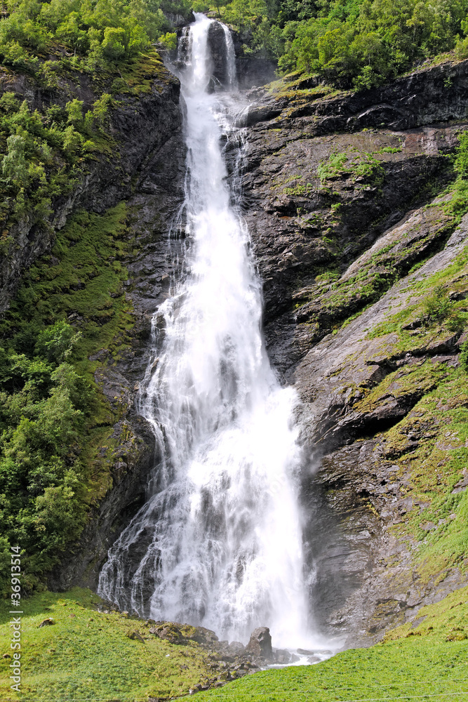 Waterfall. Waterfall.
