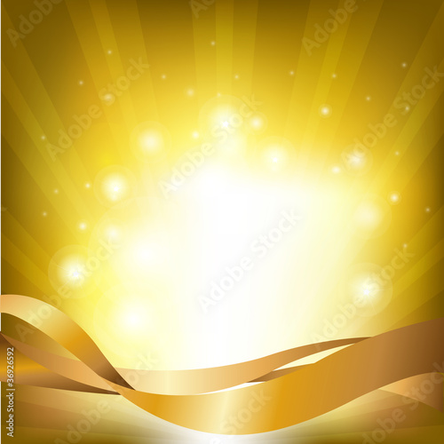 Lights Backgrounds With Sunburst