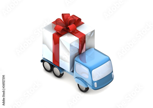 camion cadeaux