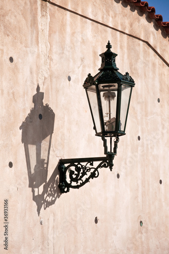 Street lantern in Prague