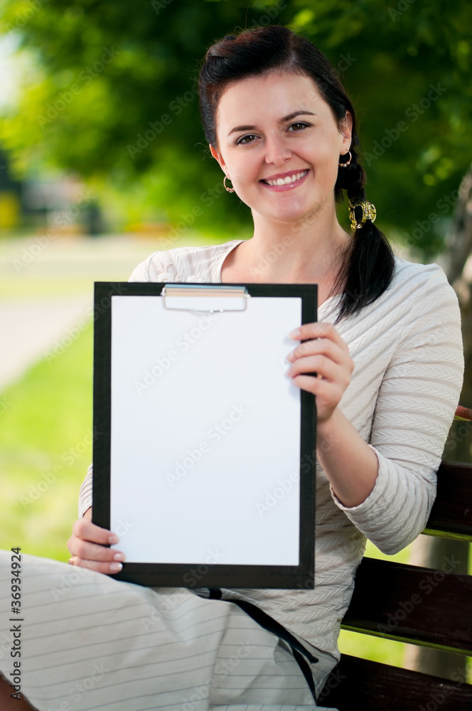 Young business woman Young business woman