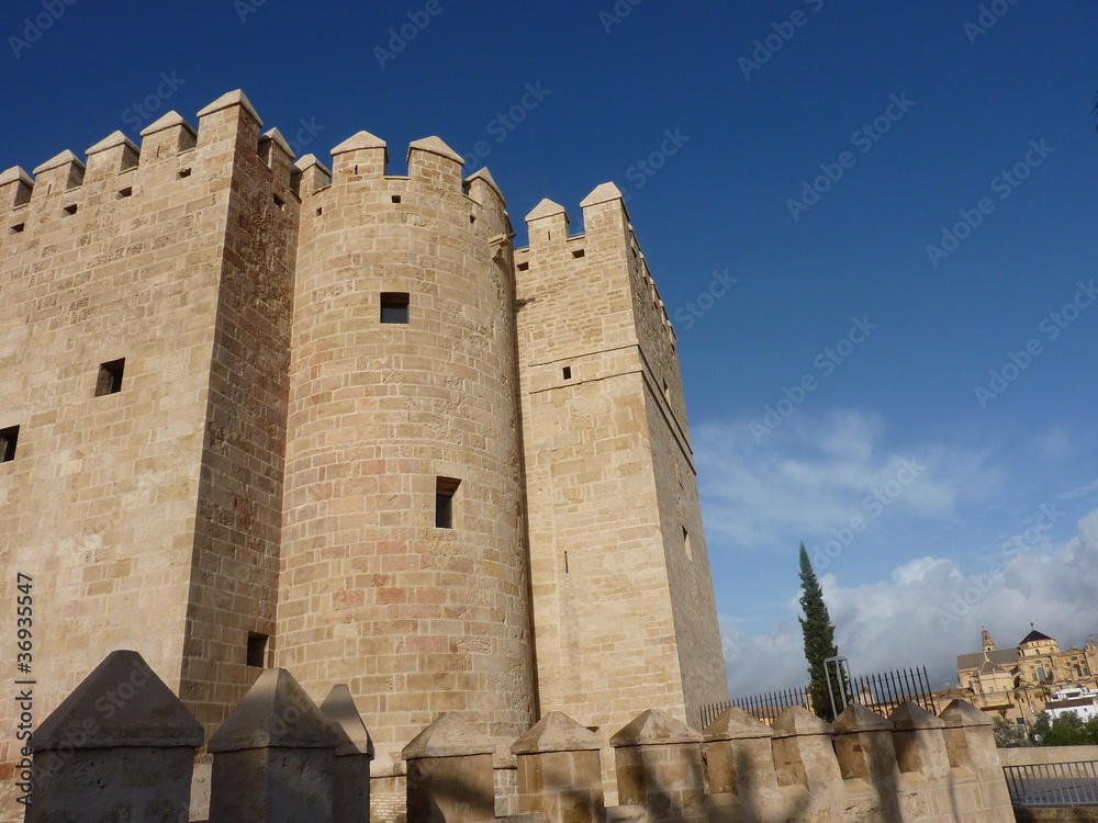 castello a Cordova, Spagna.