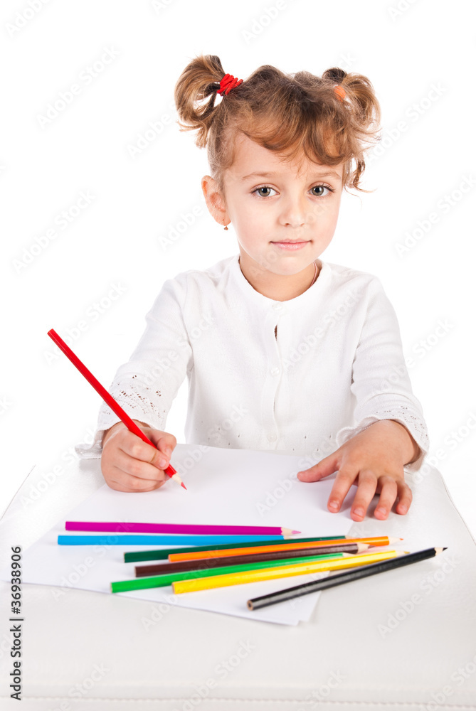 girl draw picture girl draw picture