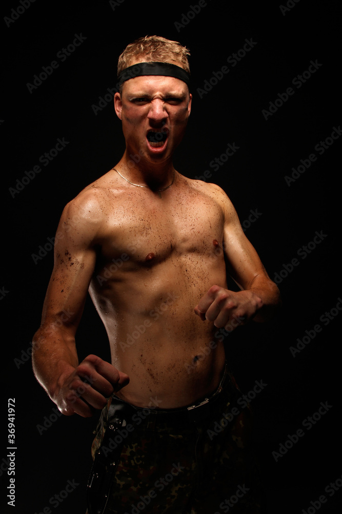 Fototapeta premium soldat