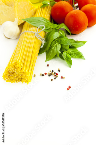 Ingredients for Italian cooking