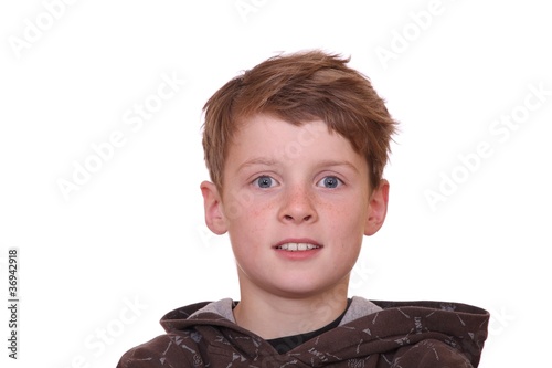 Portrait eines netten Jungen photo