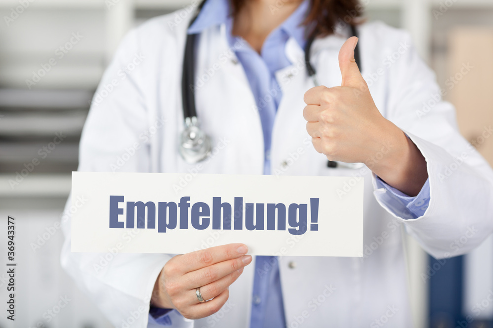 empfehlung empfehlung