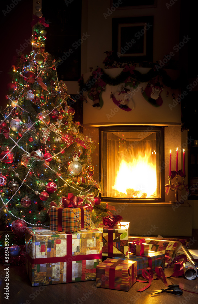 Christmas Tree and Christmas gift