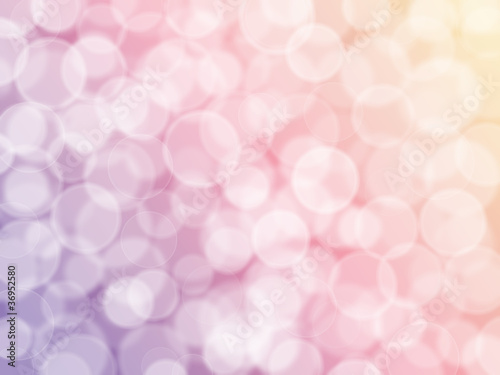 Abstract bokeh background