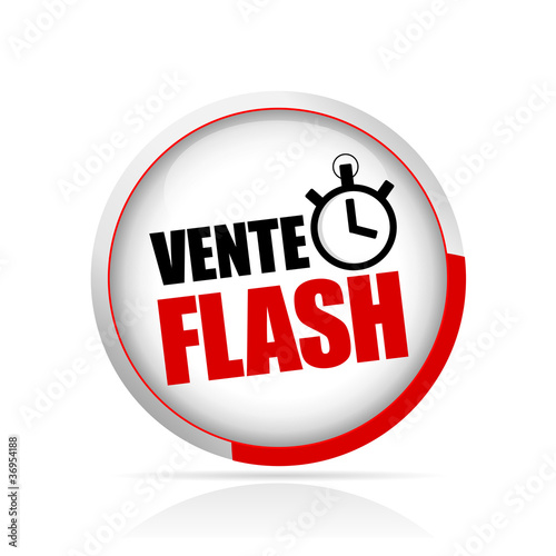 bouton vente flash