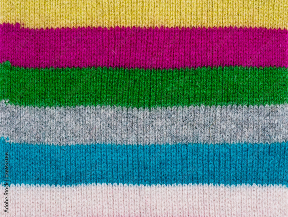 Texture of woolen scarf