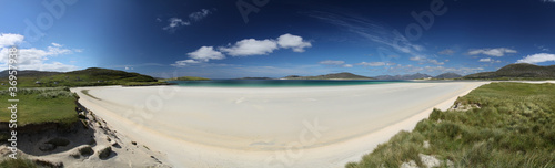 seilebost beach panorama photo