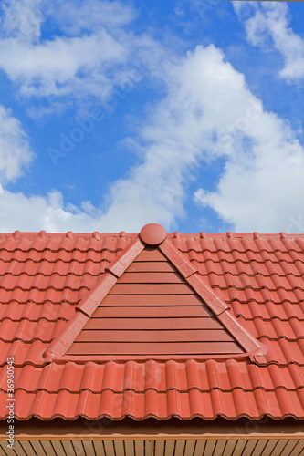brick roof