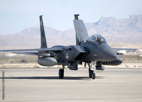 Slika na platnu F-15 Taxi